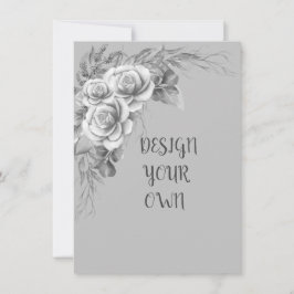Diseñar su propia invitación floral