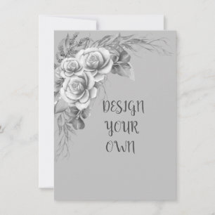 Diseñar su propia invitación floral