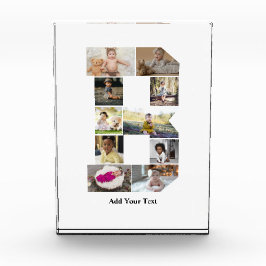 Diseñar su propia letra B Collage de fotos