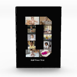 Diseñar su propia letra D Collage de fotos
