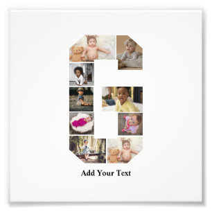 Diseñar su propia letra G Collage de fotos