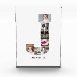 Diseñar su propia letra Poster de Collage de fotos