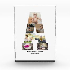 Diseñar su propia letra un Collage de fotos