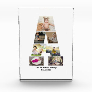 Diseñar su propia letra un Collage de fotos