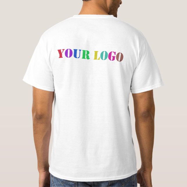 Diseñar su propia plantilla de camiseta con logoti (Reverso)