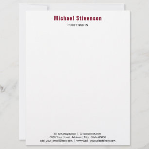 Diseñar su propia plantilla de membrete de código 