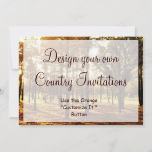 Diseñar su propia plantilla en blanco de invitacio
