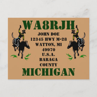 Diseñar su propia tarjeta de audio de radio QSL HA