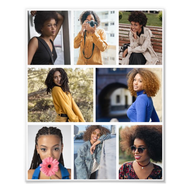 Diseñar su propio Collage de fotos 8 (Frente)