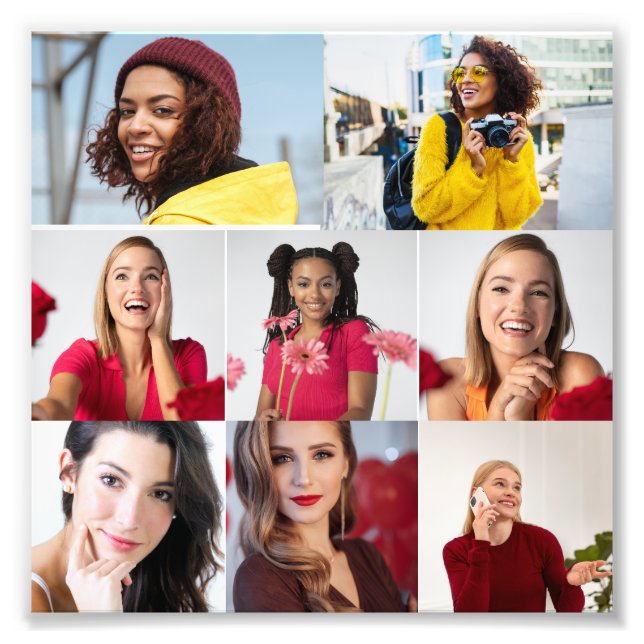 Diseñar su propio Collage de fotos 8 (Frente)