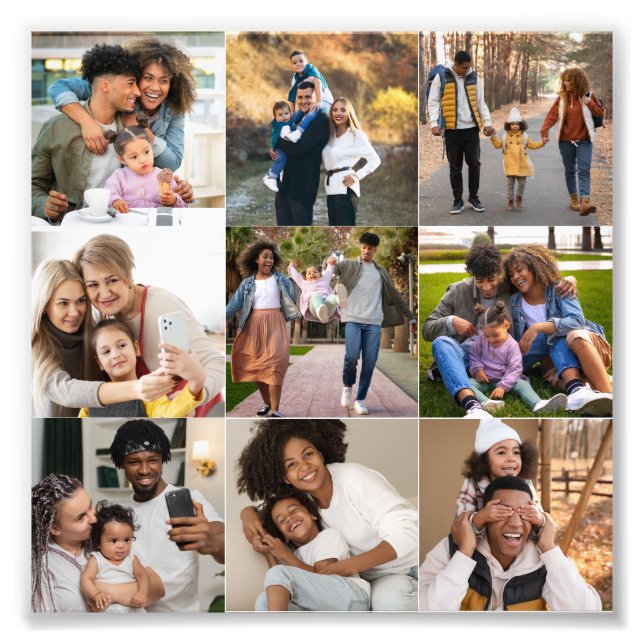 Diseñar su propio Collage de fotos 9 (Frente)