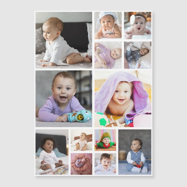 Diseñar su propio Collage de fotos de 13 (Anverso)