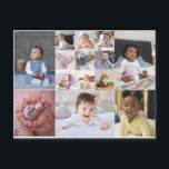 Diseñar su propio Collage de fotos de 14<br><div class="desc">Personalizar tu propia fotografía personal. Puedes hacer este producto personalizado para ocasiones especiales como bodas,  cumpleaños,  Navidades,  fiestas,  recuerdos,  graduación,  aniversarios y más. También se puede dar como regalo a tu mejor amigo,  amigo cercano,  familia y parientes.</div>