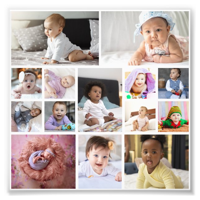 Diseñar su propio Collage de fotos de 14 (Frente)