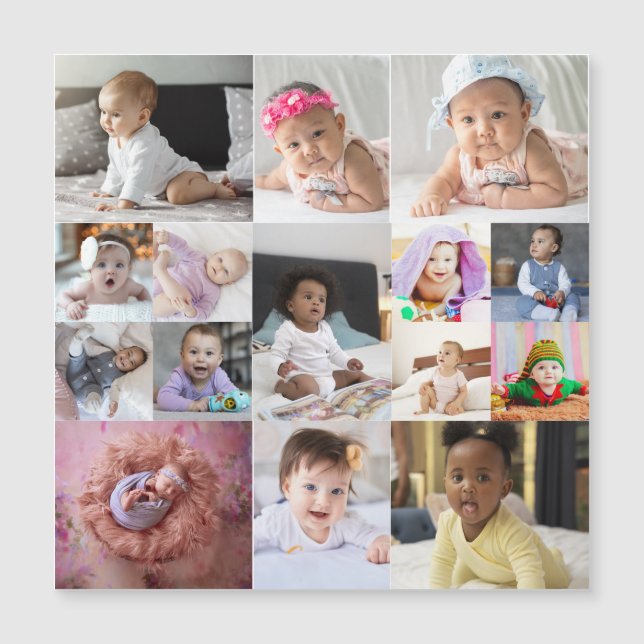 Diseñar su propio Collage de fotos de 15 (Anverso)