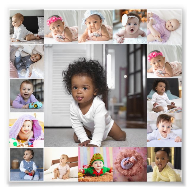 Diseñar su propio Collage de fotos de 17 (Frente)