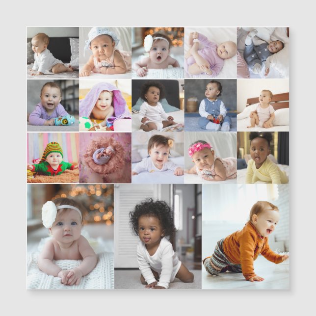 Diseñar su propio Collage de fotos de 18 (Anverso)