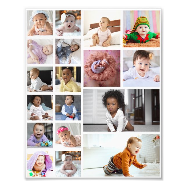 Diseñar su propio Collage de fotos de 18 (Frente)