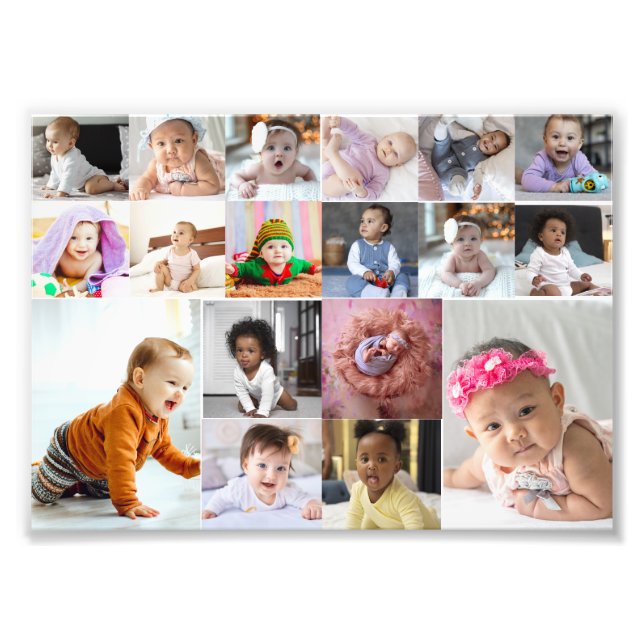 Diseñar su propio Collage de fotos de 18 (Frente)