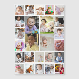 Diseñar su propio Collage de fotos de 25 cuadros d