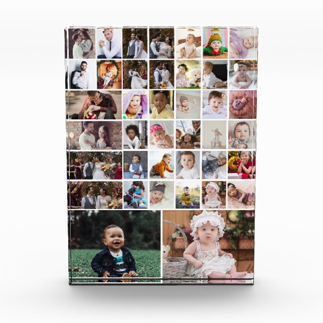 Diseñar su propio Collage de fotos de 40 (Anverso)