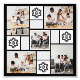 Diseñar su propio Collage de fotos Floral 5