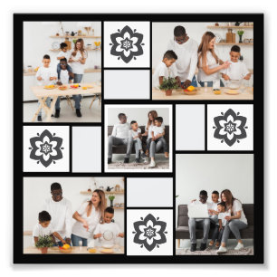 Diseñar su propio Collage de fotos Floral 5