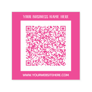 Diseñar su propio color Código QR Sello de autotin