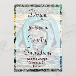 Diseñar sus propias invitaciones a países HorseSho