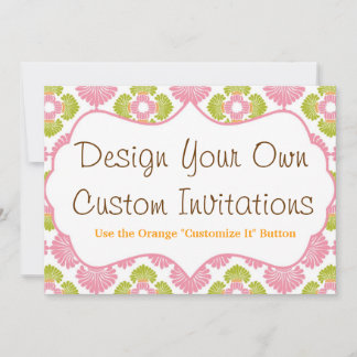Diseñar sus propias invitaciones personalizadas Pe