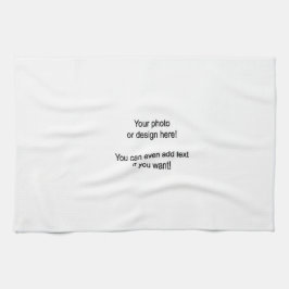 Diseñar sus propias toallas de cocina