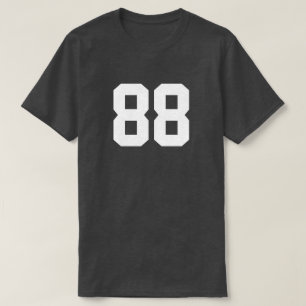 Diseñar sus propios números camiseta