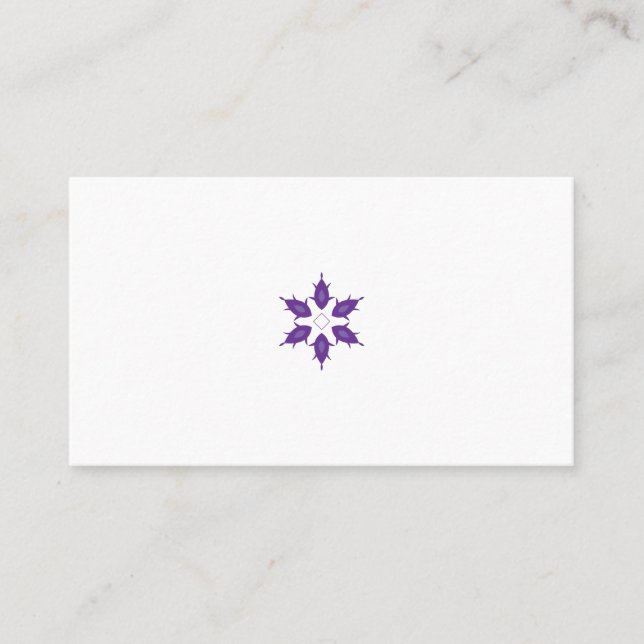 Diseñar tarjetas profesionales para empresas (Anverso)