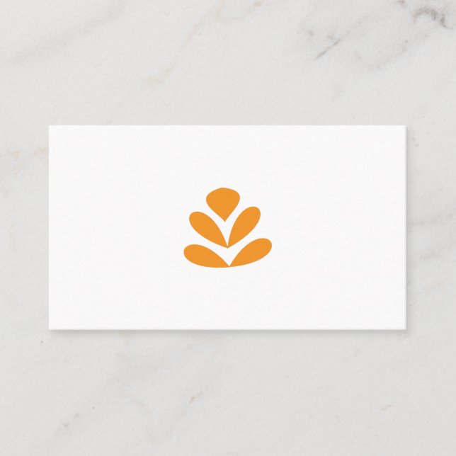 Diseñar tarjetas profesionales para empresas (Anverso)