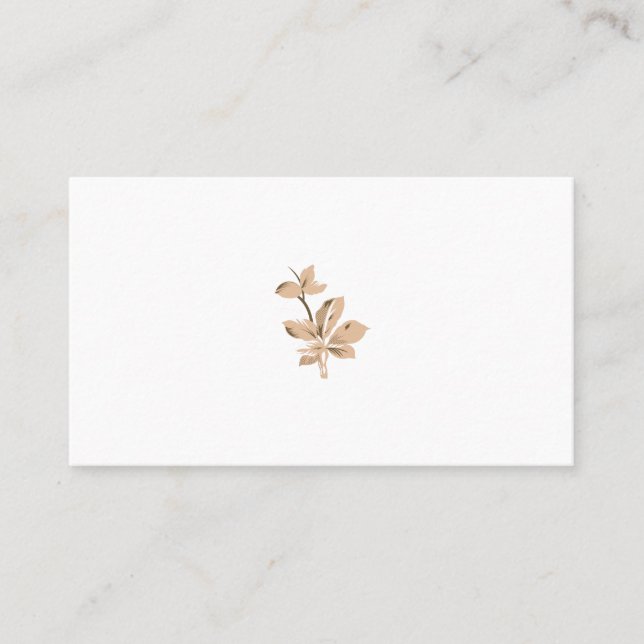 Diseñar tarjetas profesionales para empresas (Anverso)