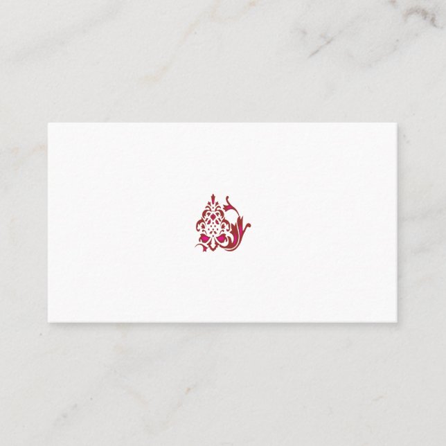 Diseñar tarjetas profesionales para empresas (Anverso)