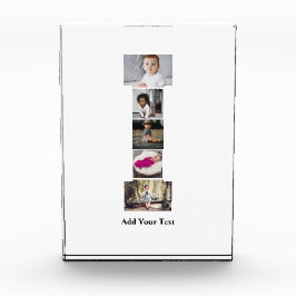 Diseñar tu propia letra I Collage de fotos