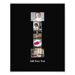 Diseñar tu propia letra I Collage de fotos