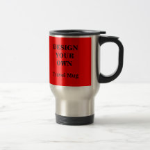 Diseñar tu propia taza de viaje - Rojo y Plata