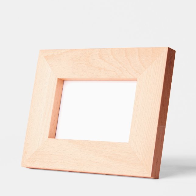 Diseñar tu sueño - Marco de madera grabado de 4" x (Izquierda)