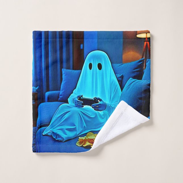 Diseñar un fantasma, una noche acogedora (Toallita)