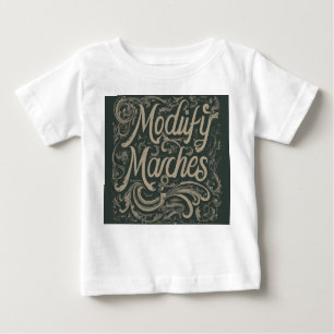 Diseñar una camiseta con el lema "Modificar marcha