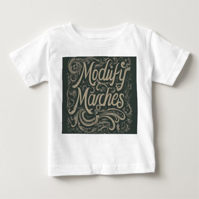 Diseñar una camiseta con el lema "Modificar marcha (Anverso)