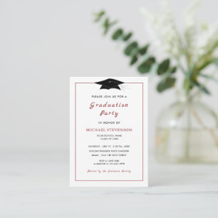 Diseñe el ejemplo de sus sencillas invitaciones de