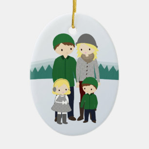 Diseñe su ornamento adaptable del navidad de la