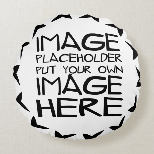 Diseñe su propia almohada del algodón (Anverso)