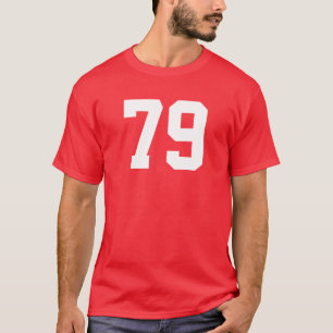 Diseñe su propia camiseta de los números