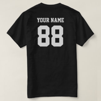 Diseñe su propia camiseta de los números