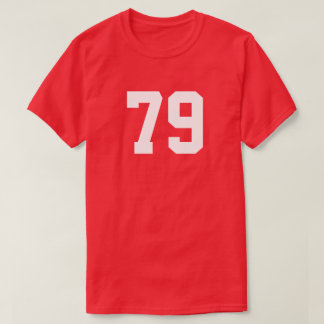 Diseñe su propia camiseta de los números