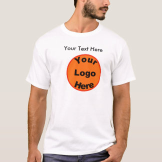 Diseñe su propia camiseta W/Logo y el texto
